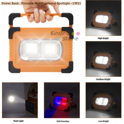 Power Bank : Portable Multifunctional Spotlight - MW21